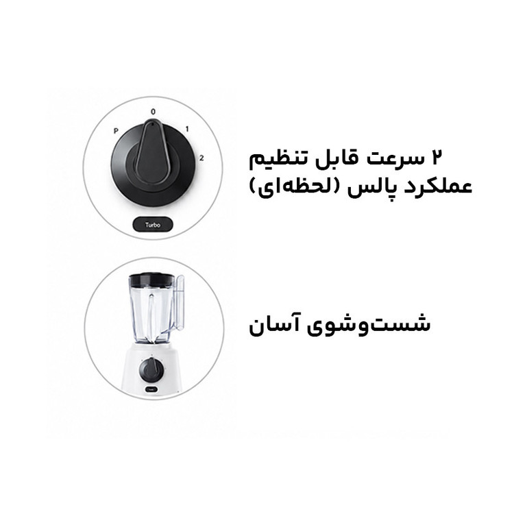 محصول نمونه تستی مخلوطکن و آسیاب اسکار مدل OB106W