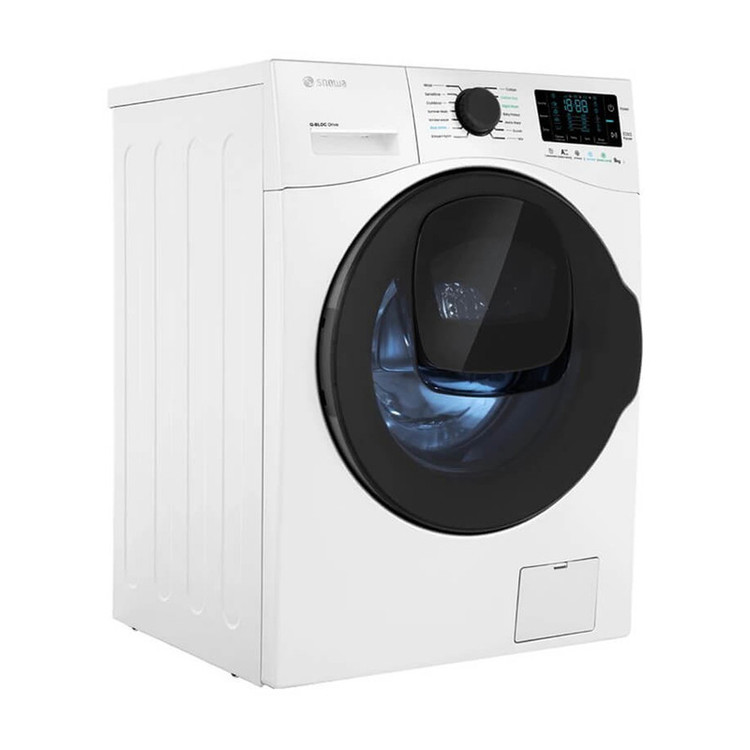 محصول نمونه تستی ماشین لباسشویی 9 کیلوگرم اتوماتیک اسنوا مدل SWM-F92W