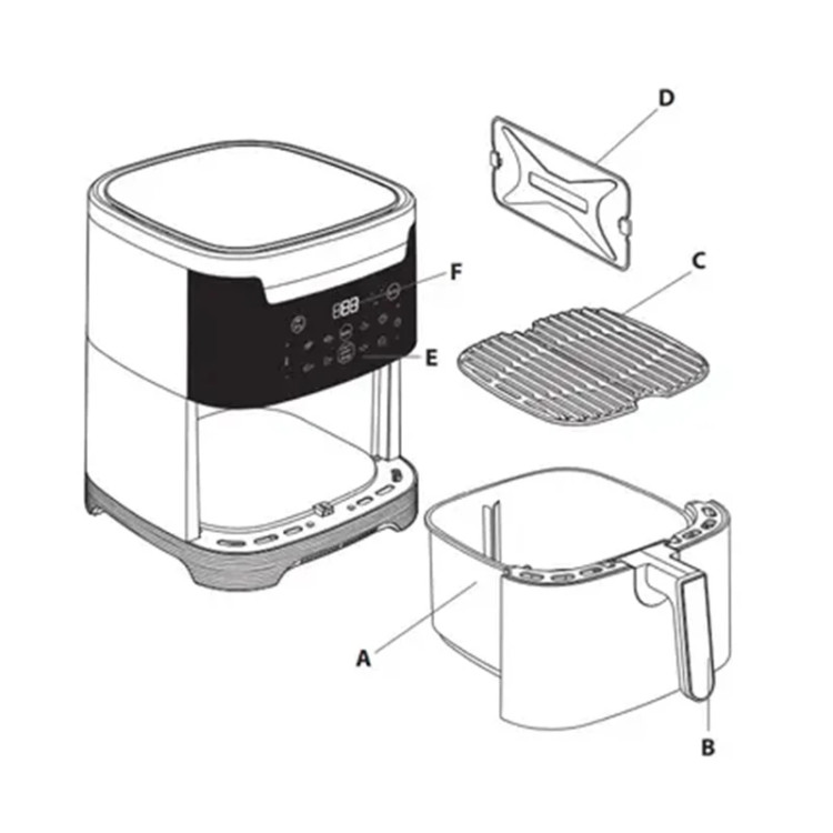 محصول نمونه تستی سرخ کن تفال مدل EY801D15